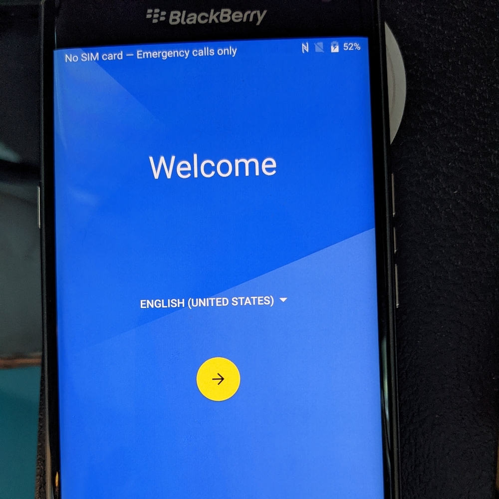 Blackberry Priv, Factory reset, Unlocked